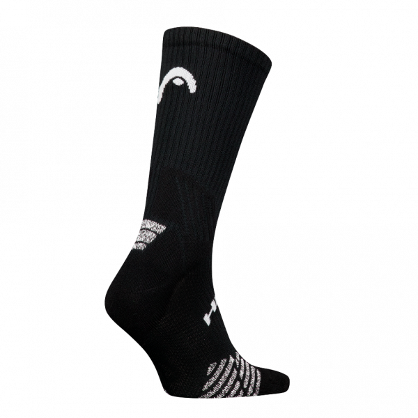 HEAD Performance - Padel Crew Sportsocken - Schwarz