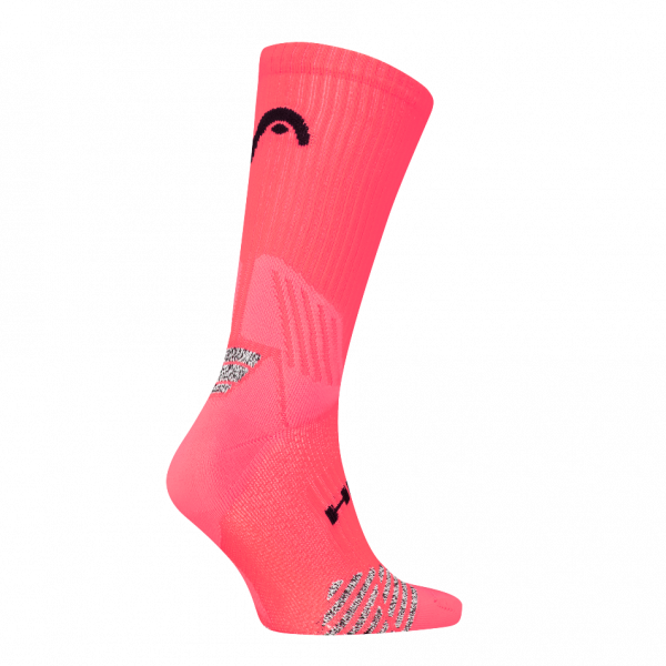 Head Coolmax Ultrasoft - Performance Padel Socken - Coral - Größe 39/42