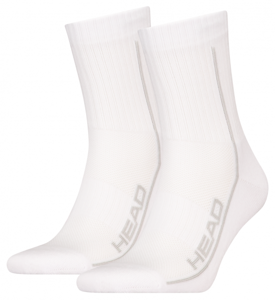 2 Paar Head Kurzschaftform Sportsocken All Sports - Weiss - Größe 39/42