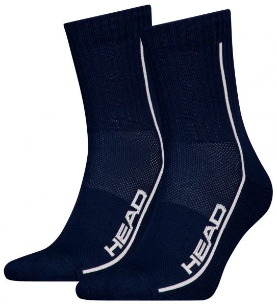 2 Paar Head Kurzschaftform Sportsocken All Sports - Navy - Größe 35/38