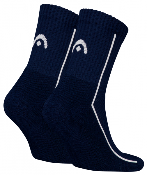 2 Paar Head Kurzschaftform Sportsocken All Sports - Navy - Größe 35/38