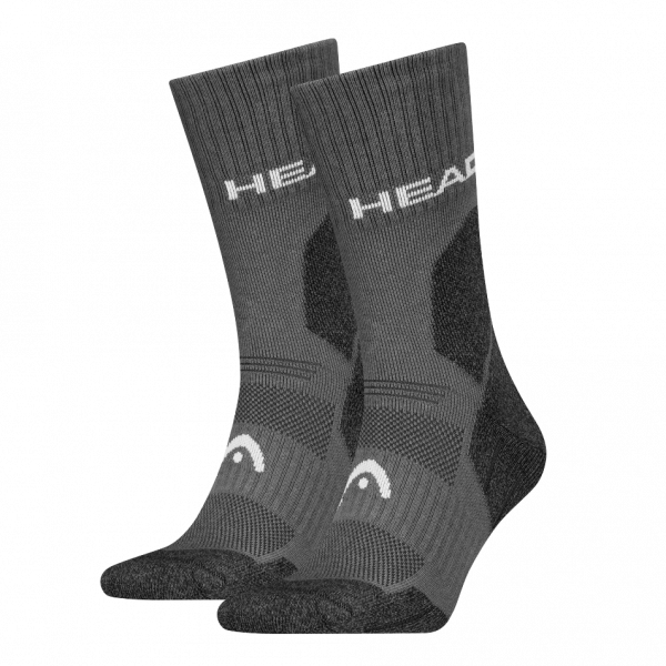 2 Paar HEAD Hiking - Outdoor Funktionssocken - Anthrazit