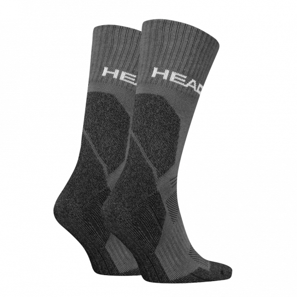 2 Paar Head Hiking - Klassik All Climates - Anthrazit - Größe 39/42