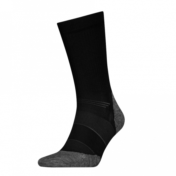 Head Hiking Socken - Merino Long & Warm - Schwarz - Größe 39/42