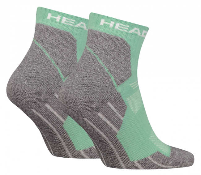 Preview: 2 Paar HEAD Hiking - Outdoor 1/4 Schaft  Quarter - Apfelgrün