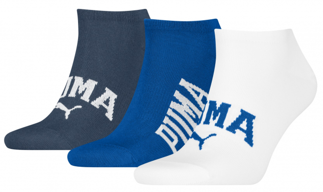 3 Paar Puma Sneaker - Sportstyle Farbset - Blue Combo FX - Größe 43/46