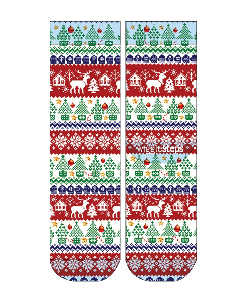 Preview: Wigglesteps Herren - Socken - Style: 90049 - Norge White