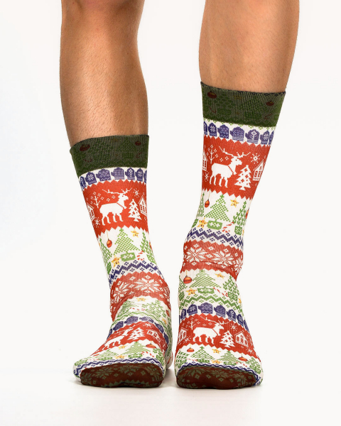 Wigglesteps Herren - Socken - Style: 90049 - Norge White