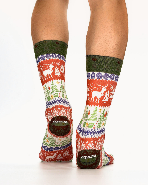 Preview: Wigglesteps Herren - Socken - Style: 90049 - Norge White