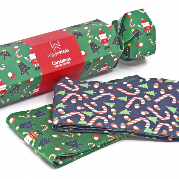 10 Paar Cool 7 und Wigglesteps Socken Restposten - MIX WEIHNACHTSMOTIVE