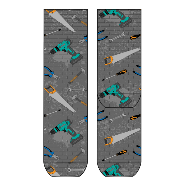 Cool 7 Herrensocken (One Size 41/46) - Motiv - C0221