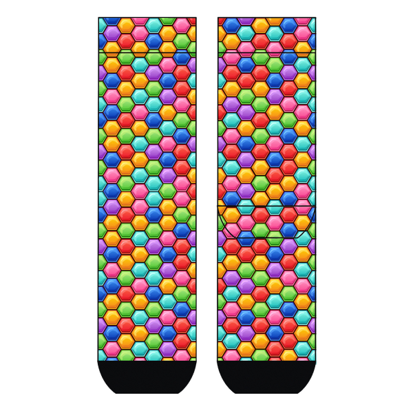Cool 7 - Unisex One Size (41/46) - Print Socken - Runddruck Motiv: C5640