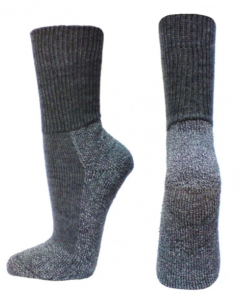 Nordpol F2 Outdoorsocken mit 90% Naturfaser - Größe 45/47