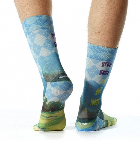 Wigglesteps Herren - Socken - Style: 00370 - Golfplatz