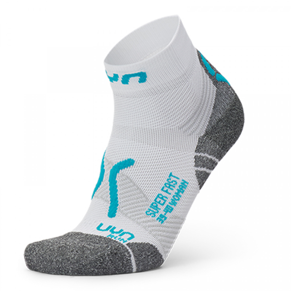 UYN Damen - Running Super Fast - Weiss/Türkis