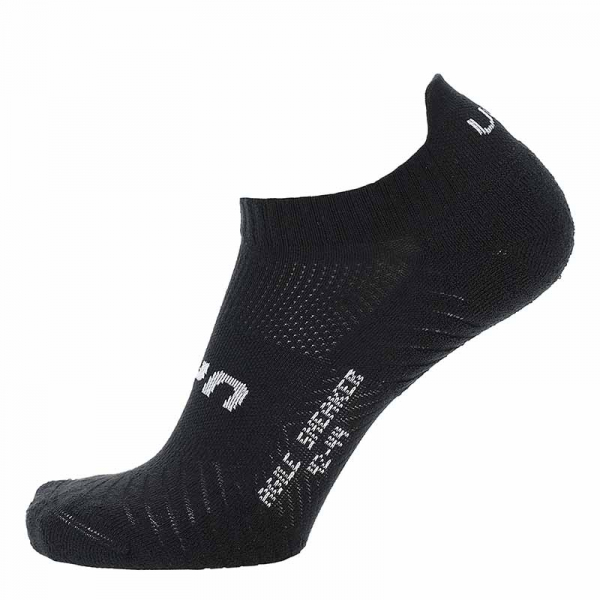 Preview: 2 Paar UYN Unisex - Agile Sneaker mit Frotteesohle - Schwarz