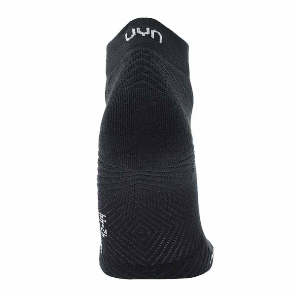 Preview: 2 Paar UYN Unisex - Agile Quarter mit Frotteesohle - Schwarz