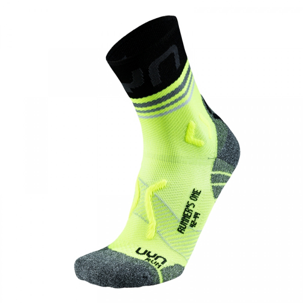 UYN Herren - Runners One Short - Fluo Yellow