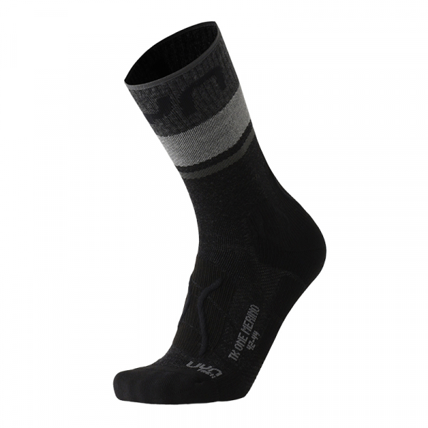 Damen UYN - Trekking One Merino - Normallang - Design Black