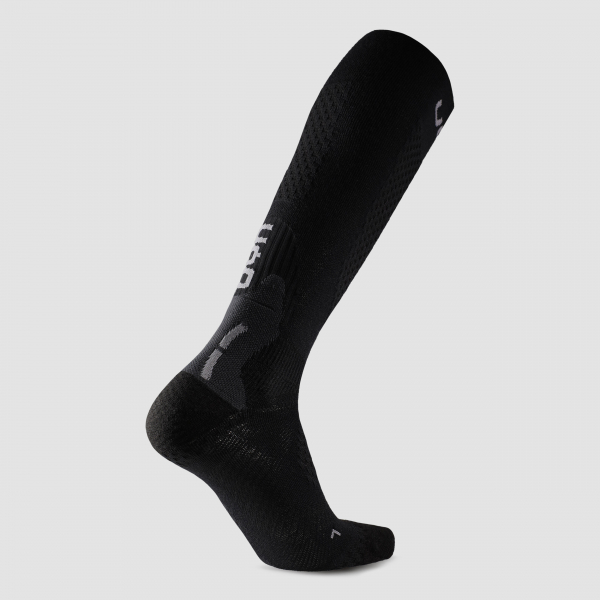 Preview: UYN Herren - Ski One Alpine - Outdoor Merino Kniestrumpf - Schwarz