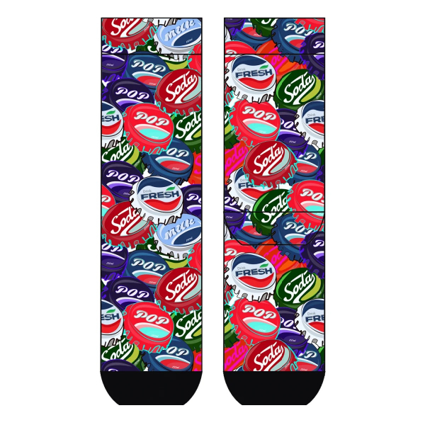 Preview: Cool 7 - Unisex One Size (41/46) - Print Socken - Runddruck Motiv: C5119