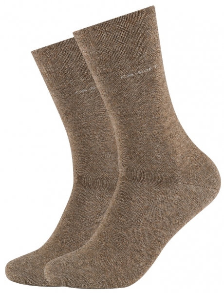 2 Paar CA - SOFTBUND Socken ohne Gummidruck - Caramel - Größe 35/38
