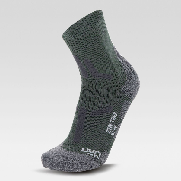 UYN Herren - Trekking 2IN Wandersocken - Waldgrün