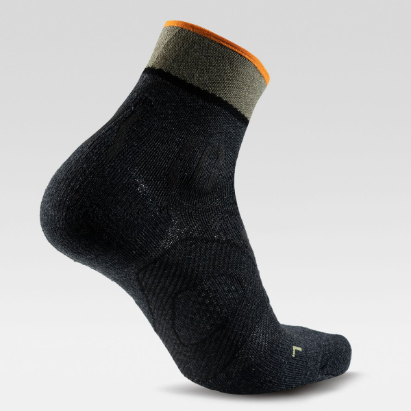 UYN Herren - Trekking One Cool Quarter - Anthrazit/Grün