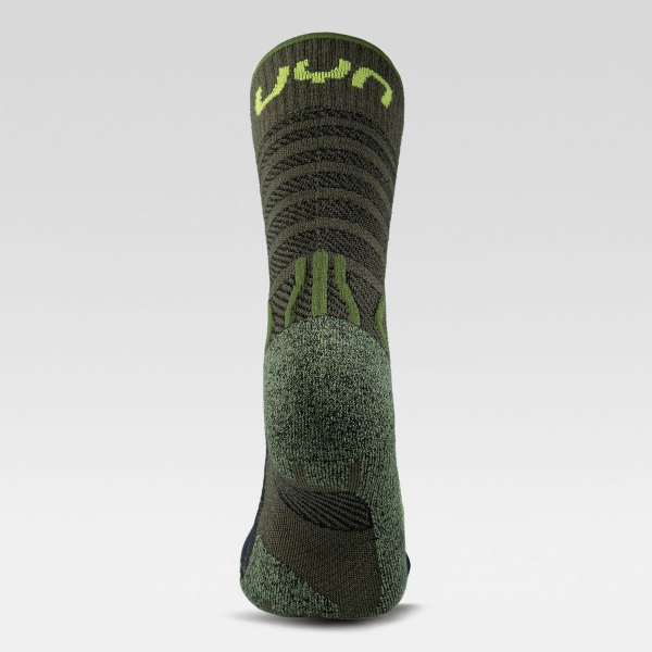UYN Herren - Trekking Five Merino - Green/Black