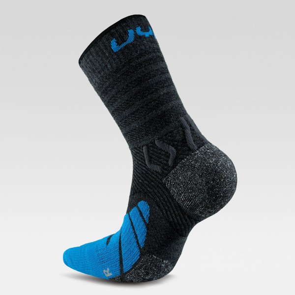 UYN Herren - Trekking Five Merino - Anthrazit/Blau