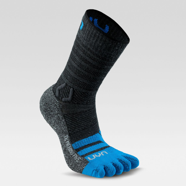 UYN Herren - Trekking Five Merino - Anthrazit/Blau