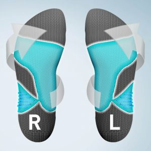 Preview: UYN Herren - Veloce - Runnig Quarter - Weiss/Grau