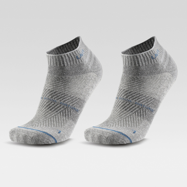 2 Paar UYN Unisex - Low Cut Quarter - Grau