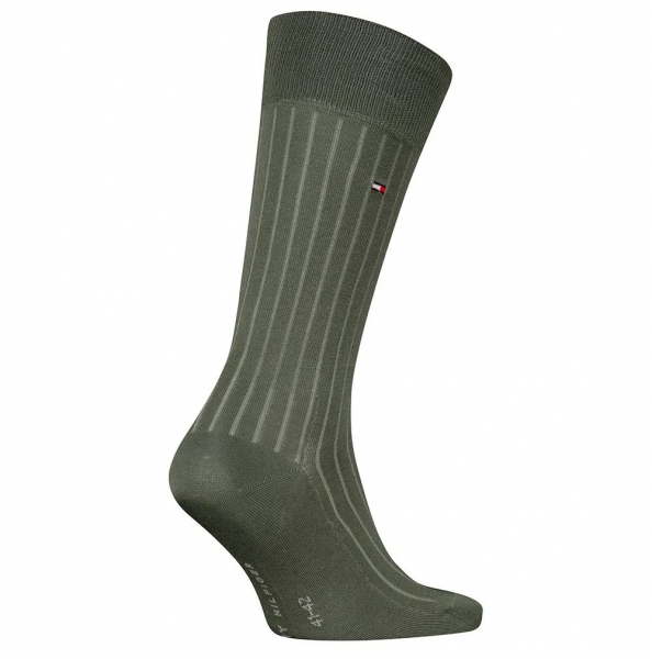 Preview: Tommy Hilfiger Herren - Premium Fil D'Ecosse Socken - Uni Green