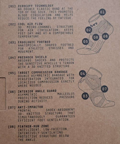 UYN Damen - Trail Run One GRIP - Quarter - Green/Black