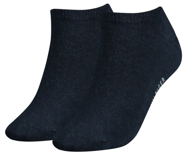 2 Paar Tommy Hilfiger Damen - Sneaker Füßlinge - Jeansmelange
