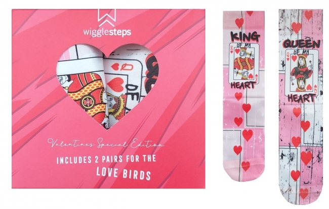 2 Paar Sonderedition Geschenkbox - Verliebt! - Style: King + Queen
