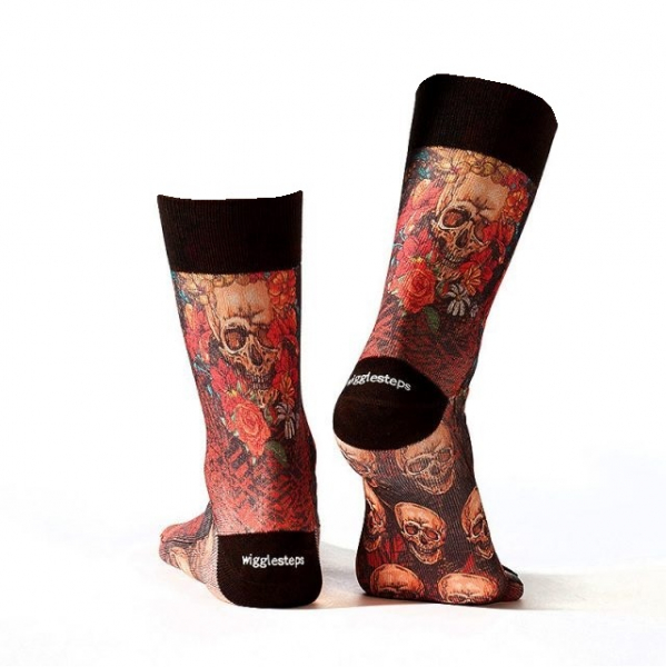 Wigglesteps Damen - Socken - Style: 01162 - Master Skull