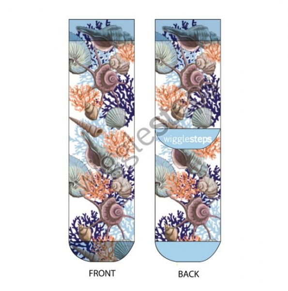 Preview: Wigglesteps Damen - Socken - Style: 01059 - Muscheln