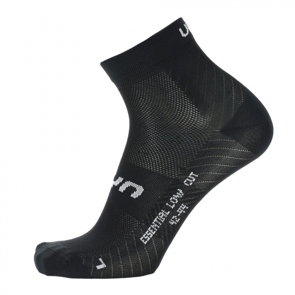 2 Paar UYN Unisex - Essential Quarter - Schwarz