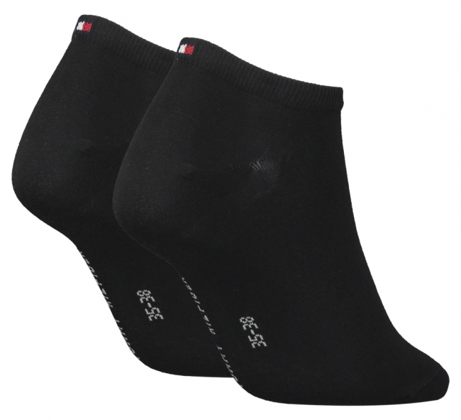 2 Paar Tommy Hilfiger Damen - Sneaker Füßlinge - Schwarz