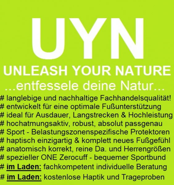 UYN - Herren Bike Füßling - Cycling Ghost - Anthrazit