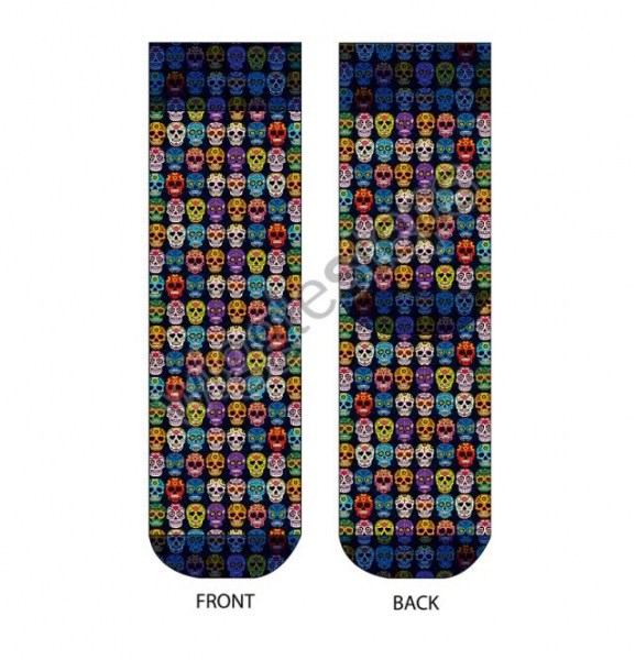 Wigglesteps Damen - Socken - Style: 00590 - Skull Color