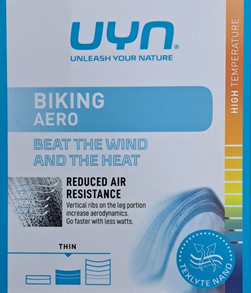 UYN Herren - Biking Aero - Style: Grau
