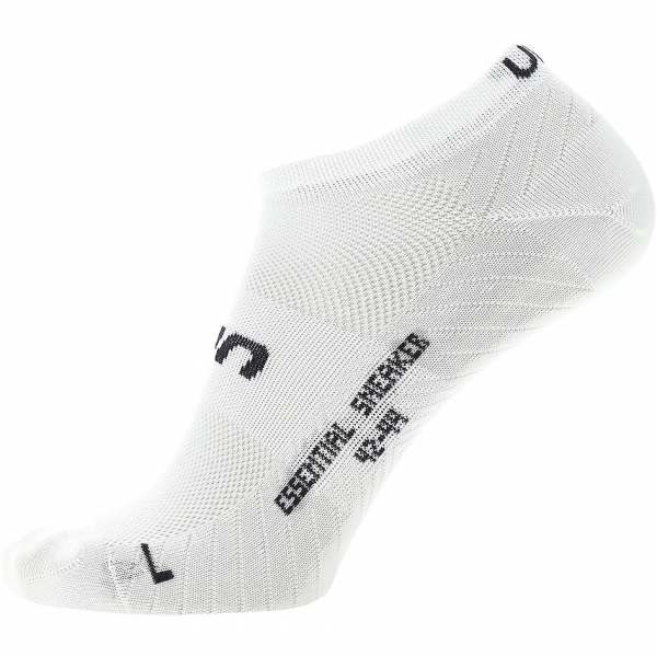 2 Paar UYN Unisex - Essential Sneaker - Weiss