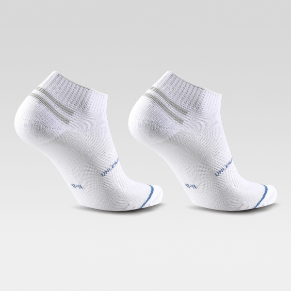 Preview: 2 Paar UYN Unisex - Low Cut Quarter - Weiss