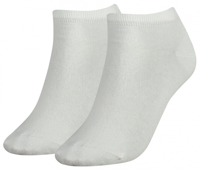 2 Paar Tommy Hilfiger Damen - Sneaker Füßlinge - Weiss