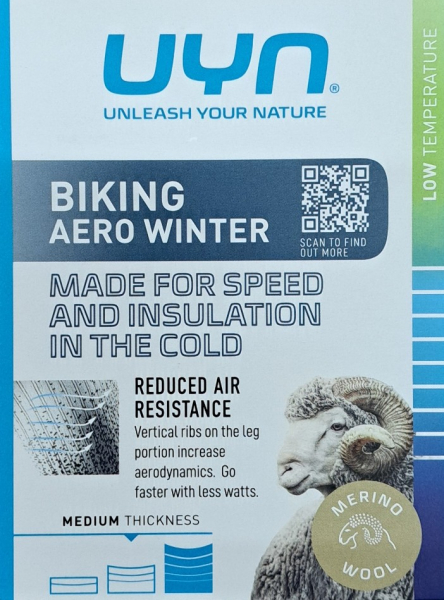 UYN Herren - WINTER - Biking Aero mit Merinowolle