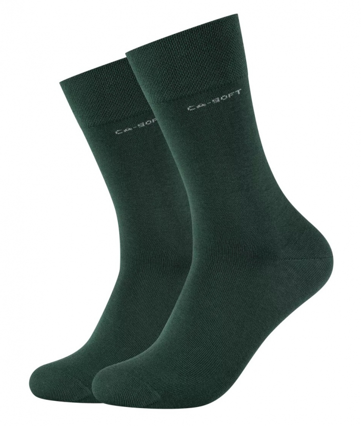 2 Paar CA - SOFTBUND Socken ohne Gummidruck - Pine Grove - Größe 43/46