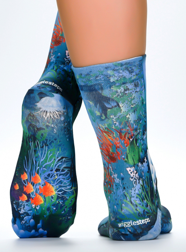 Wigglesteps Damen - Socken - Style: 00253 - Korallenriff